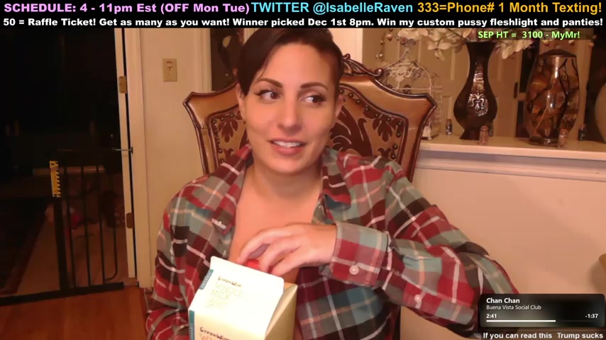 IsabelleRaven live screenshot 2025-09-23 02:05:17