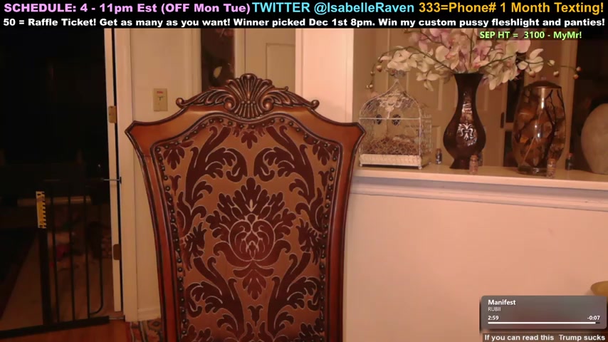 IsabelleRaven live screenshot 2025-09-23 02:10:22