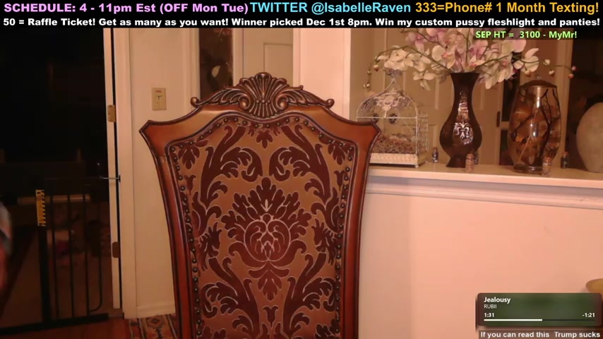 IsabelleRaven live screenshot 2025-09-23 02:15:57