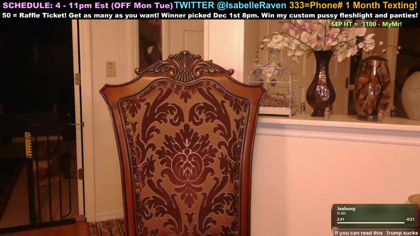 IsabelleRaven live screenshot 2025-09-23 02:16:57