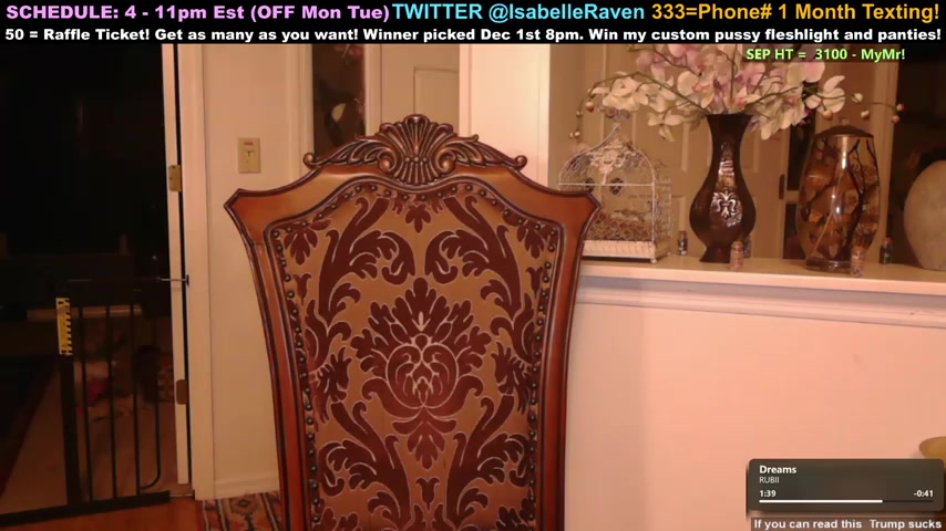 IsabelleRaven live screenshot 2025-09-23 02:18:59