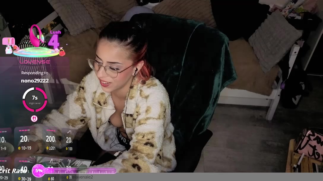 LisandreLaVenale live screenshot 2025-08-23 22:25:34